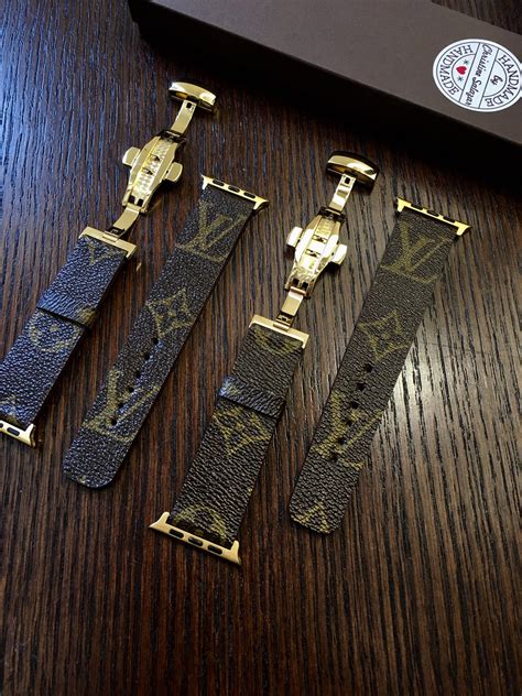 louis vuitton watch band apple|authentic designer Apple Watch bands.